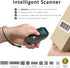 ScanAvenger Portable Mini-Wireless Bluetooth Barcode Scanner - Cordless 1D & 2D Handheld USB QR Scan Gun for Inventory