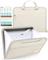 Sooez Heavy Duty Accordion File Organizer, Portable 12 Pockets Expanding File Folders for Home & Office