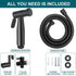 SUS304 Set, Luxury Handheld Bidet Sprayer, Premium Stainless Steel Bathroom Bidet Attachment Baby Cloth Diaper Sprayer