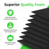XCEL Anti Vibration Pads, Self Stick Adhesive Foam Rubber Sheets for Appliances and Furniture (Black, 6x6x1/8 in, 8)