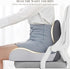 ZHZKGMLBVB Seat(Blue,1) Orthopedic Cushion Ergonomic Memory Foam Seat Cushion with Back Support Ergonomic L Shape
