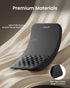 ProtoArc MP50 12x8 Inches, Ergonomic Mouse Pad with Wrist Rest, Mousepad with Massage Design, Soft Memory Foam