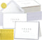 Gueevin 60 Pcs Thank You Cards with Envelopes and Stickers Bulk 3.5