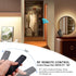 Dimmer 5V-36V 8A Dimming JOYLIT LED Switch with Remote, DC Magnetic Wall-Mounted RF Wireless Control, Sensitive Touch