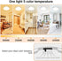 2Pack 9 Inch 18W, 2200LM, 0.7 Inch, 3000K-6500K Closet, slochi LED Flush Mount Ceiling Light Fixture, Super Slim