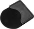 Leather Business Card Holder Wallet for Men or Women, Pocket Name Card Case with Magnetic Shut, Holds 25 Cards (Black)