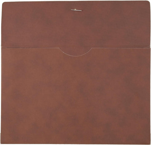 Mead Wallet, Legal Size, 10" x 15", Reddish Brown