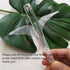 25PCS Blank Clear Acrylic Square Material - Plexiglass Laser Cut Sheet with Round Corners, DIY Accessory