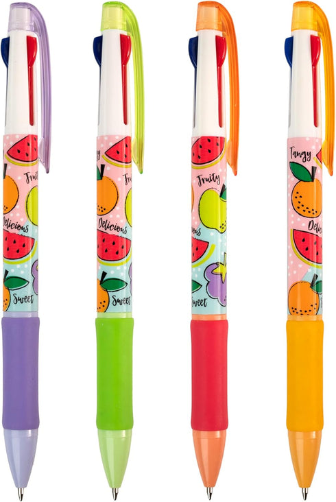 Tri-Color Smens, Scented Pens, 4 Count