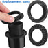 4Pcs E26 2.20X2.20X0.39In HOMSFOU Lamp Shade Stabilizer Ring Lamp Shade Adapter Ring Replacement Light Socket Collar