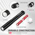 36 Pack Rossesay Mini Pen Flashlights Bulk Gifts LED Pen Lights Aluminum Pocket Flashlights with Clips Small Handheld