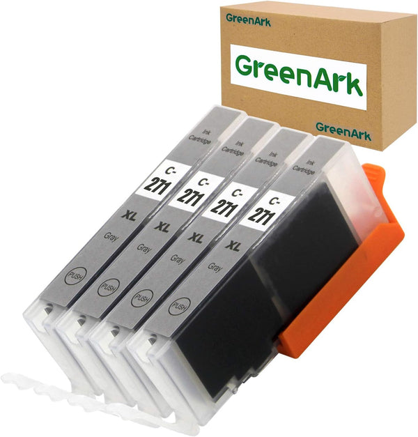 GREENARK Compatible Ink Cartridge Replacement for Canon CLI-271 CLI-271XL Gray Ink Cartridges for PIXMA TS8020 TS9020