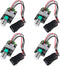 4PCS DC PWM Motor Speed Controller, Adjustable 6V 12V 24V 28V 3A 80W with Reversible Switch