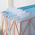 Y YOMA 6 Pack Gradient Hanging File Folders - Decorative Letter Size Folder Organizer for Filing Cabinet, Lake Blue