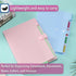 Mr. Pen 2 Pack Expanding File Folder, 5 Pocket Accordion Folder with Labels, A4/Letter Size, Waterproof and Tearproof