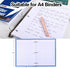 Kaisa 3 Pack Notebook Paper College Ruled, 3-Hole Punched Loose Leaf Paper 8x10.5, 150 Sheets/Pack (3 Pack-college)