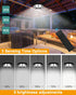 288LED 360Lighting Sensor/5 AEQ Solar Shed Light Indoor Outdoor Solar Lights Work in Daytime with Remote Control