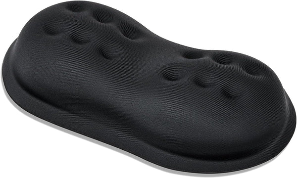 VANKEY Mouse Wrist Rest, Ergonomic Desk Pad for Comfortable Computer Mouse Support (Black)