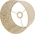 E27 E14 Zerodis Metal Hollow Lampshade, Iron Art Water Grass Leaf Design with Dual Use, for Table Lamp Floor Light Wall