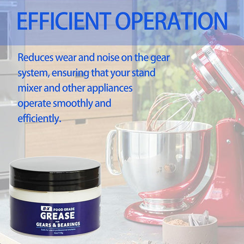 4 oz Food Grade Grease for Stand Mixer NSF Certified Maintain & Lubricate Your Food Machine for Optimal Performance!