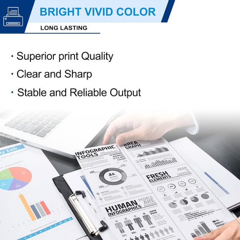 TN730 Toner Cartridge Compatible, 1 Pack TN-730 Black Replacement for Brother DCP-L2550DW MFC-L2710DW Printer