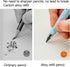 Everlasting Pencils,Inkless Pencil Set(8Pcs Everlasting Pencils with Eraser+8 Pcs Replaceable Nibs) by BFANGZ
