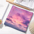 CASYUNE 4pcs 4 2 (Sunset Fluorescent Light Covers - Light Covers for Ceiling Lights Classroom Magnetic Light Filters