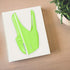 Stapleless Stapler, Paper Clinch ABS No Staple Binding Hand Tool - Green