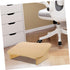 Baluue Wooden Footrest Stool Compact Non-Slip Design for Under Desk Use Portable Step Stool for Bathroom and Office