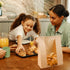 Crpzszshtp 50% 25 Bread Bags -Sourdough Bread Bag for Homemade Bread with Window, Thicker Large Bakery Bags for Storage