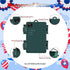 cshare 4th Lights16.4ft 50LED Red White and Blue String Lights Battry Operated with Timer Waterproof, of July String