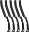 smcca 5Pcs Hard Bristle Crevice Cleaning Brush - Grout Cleaner Brush, Gap Cleaning