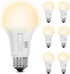 A19 Bulb, 100W Non-Dimmable, (2700K-5000K), 1500 Bulbs, 17,000-Hour OM100/5CCT/15KLED/6, 6 Pack Feit Electric LED Light