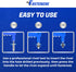 Pop Rivets - 1/8" x 1/4" (100 pcs) Heavy Duty, Open-End, Low Carbon Steel Dome-Head Blind Rivets