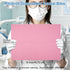 50 Pack 3 13 18 inch Black Dental Bibs Disposable Waterproof Dentist Bibs Sheet with No Leakage Poly Back, Ply x
