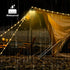 4 1 33FT 9 Camping String Lights, in Quick Storage Rechargeable Tent Lights with Lighting Modes, Hanging Waterproof