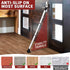 120db Jammer Security Door Stopper with Alarm & Sliding Patio Bar, Loud Alert Adjustable Security Door Security Bar
