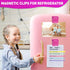 Grtard 6Pack Heavy Duty Refrigerator Magnet Clips, 2.2 Inch Super Strong Magnetic Clips for Fridge, Office, Classroom