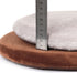 FANGMING 13" Detachable Memory Foam Seat Cushion Round Chair Cushion Non-Slip Dining Stool Pad Circle Chair Pad