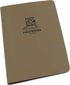 Rite in the Rain Tan All-Weather Binder, 1/2" Ring, 5 5/8" x 7 7/8" (No. 9200T)