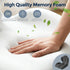 BANKQF Tailbone Seat Cushion for Office Chair and Car, L-Shaped Ergonomic Seat Cushions,Memory Foam Orthopedic Cushion