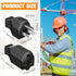 Treela 5 Sets Extension Cord Plug Replacement - 125V 15A 2 Pole 3 Wire Male Plug and Female Connector Replacement
