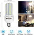 Led Light Bulb 400W Equivalent 6250 Lumen 5000K E26/E27 Medium Base 50W led Bulb for Outdoor Indoor Lamp Area Garage Warehouse Workshop Street Backyard by TEXTHELL