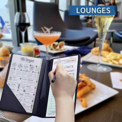 2000 (20 Methdic Guest Checks Waitress Notepad for Restaurants Orders Server Note Pads Books)