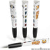Zodiac Sign Ballpoint Pen (1 Pen, 3-Sided) Gifts, Horoscope Decor, Fancy Pens - Great Astrology Gifts for Women