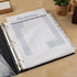 Avery Extra-Wide Big Tab Insertable Dividers for 3 Ring Binders - 5 Tab Sets, White Paper, Clear Tabs, 6 Sets (41121)
