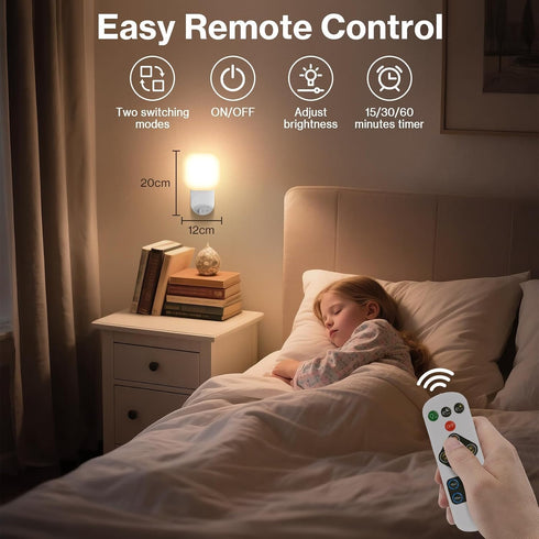 Closet Rechargeable Motion Sensor Wall Light, Magnetic Wireless Light with Remote, Adjustable Lighting & Swivels, Wall