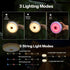 Sutaig 4 1 Outdoor(39.4ft) 8 Solar Camping String Lights, in Camping String Lights with Lighting Modes, Solar Powered