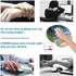Ergonomic Mouse Pad Wrist Support Set - Cute Large Wrist Rest Pad with Non-Slip Base for Home Office Gaming