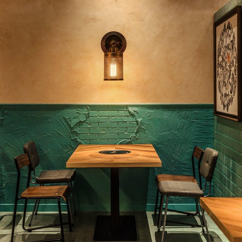 1-Light, Bulb) Wall Sconce Industrial Vintage MOONKIST Rustic Fixtures Edison Style Wall Light LED Retro Metal Single